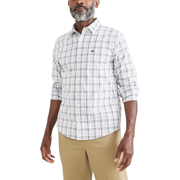 slim fit dress slacks Men's Slim Fit 2 Button Collar Shirt – Dockers®