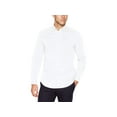 thumbnail image 1 of Dockers Men's Long Sleeve Button Front Comfort Flex Shirt, Paper White, Medium, 1 of 2