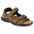 thumbnail image 1 of Dockers Men's Newpage Dark Tan Ankle-High Leather Sandal - 9W, 1 of 7
