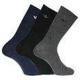 thumbnail image 1 of Dockers Men's Performance Socks - 3-Pairs and 6-Pairs Athletic and Dress Crew Socks, Navy Multi (3-PK), 1 of 9