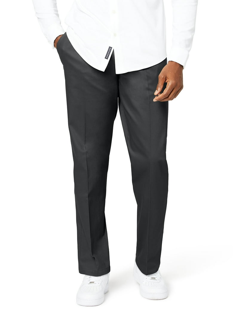 パンツ dockers 2 tucks dress cotton trousers Dockers Flat Front Classic Fit Mens 100% Cotton Dress Pants