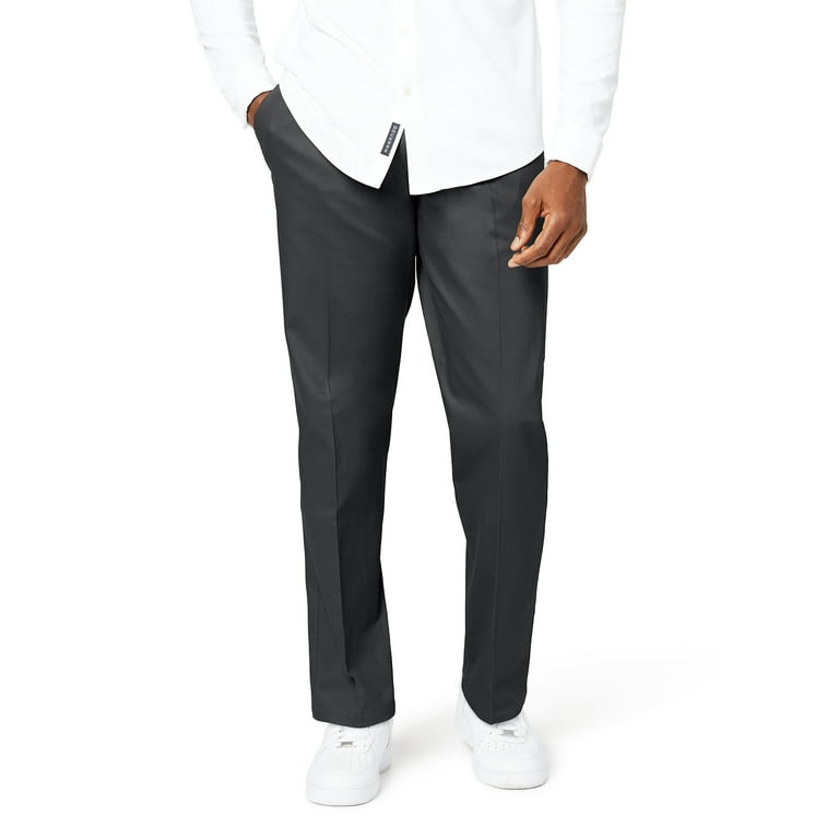 Dockers Men's Pleated Classic Fit Signature Khaki Lux Cotton