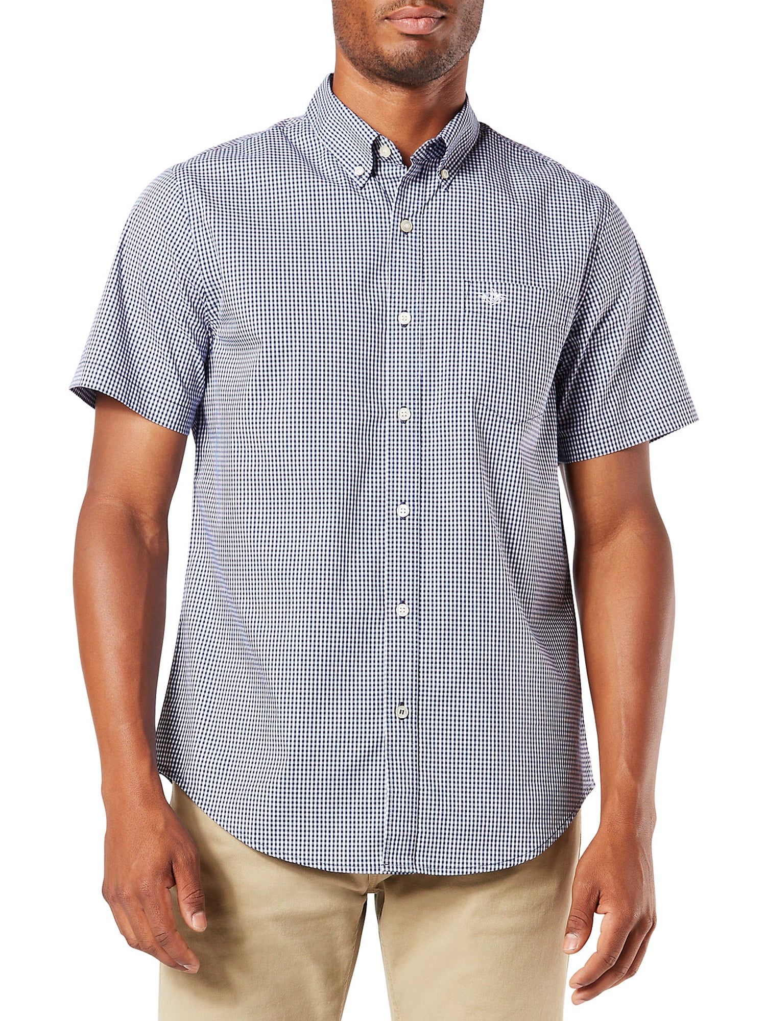 dockers short sleeve dress shirts Short Sleeve Button Ups for Men
