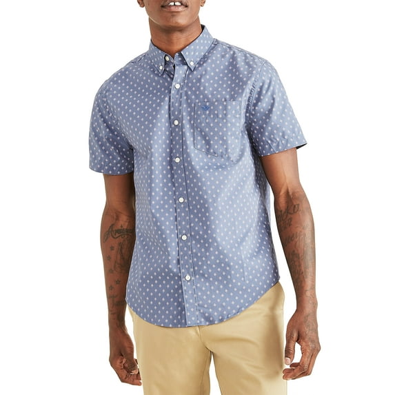 Dockers Men's Signature Comfort Flex Short Sleeve Shirt