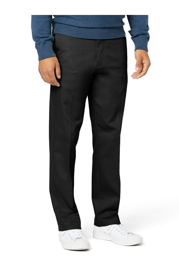 Men's Signature Straight Fit Creased Khaki