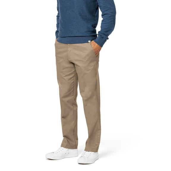 Dockers Men's Signature Straight Fit Creased Khaki