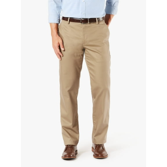Dockers Men's Signature Straight No Crease Khaki