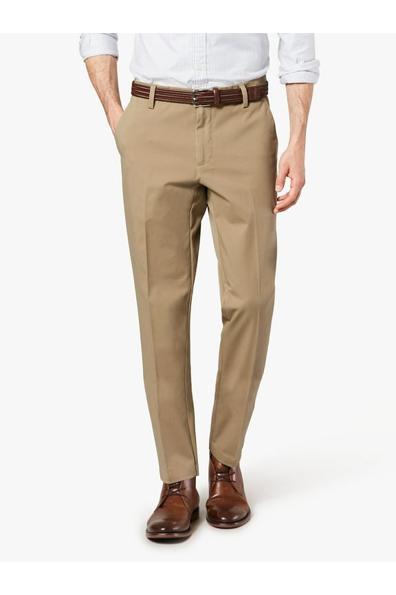 Men's Slim Fit Workday Khaki Smart 360 Flex Pants D1