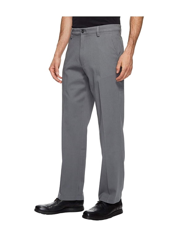 Men's Straight Fit Easy Khaki with Stretch