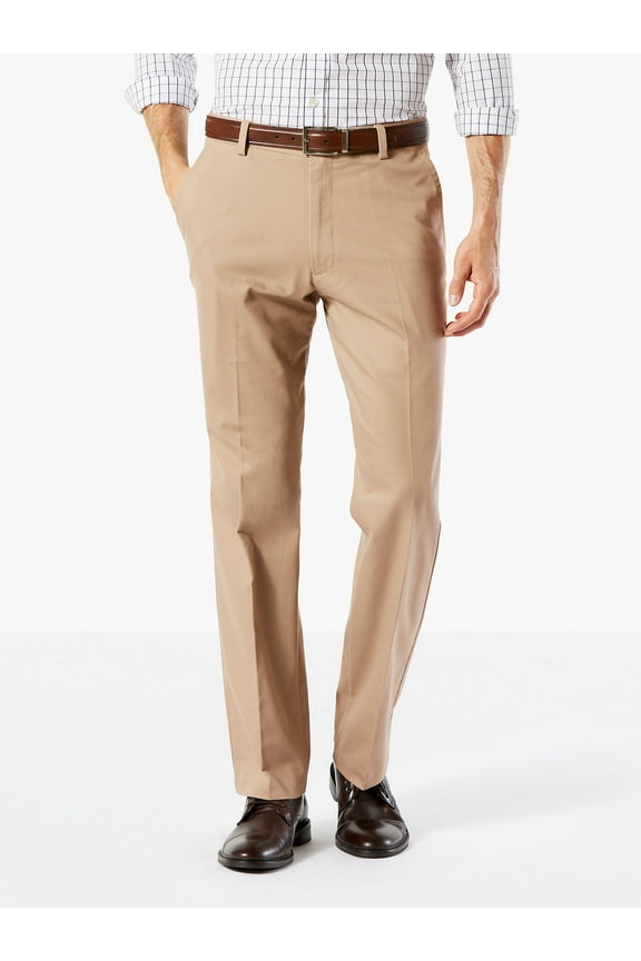 Men's Straight Fit Easy Khaki with Stretch