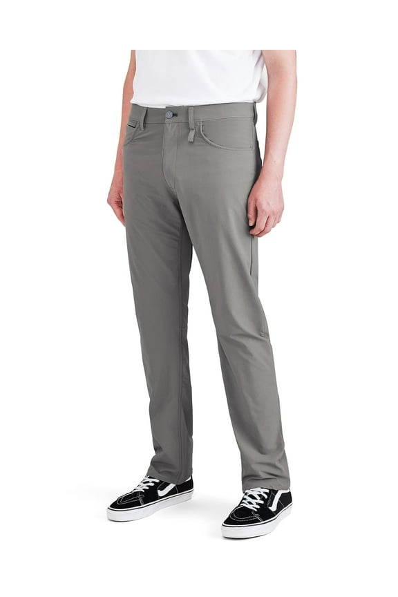 Men's Straight Fit Go Jean Cut Pants, Car Park Grey, 32W x 34L