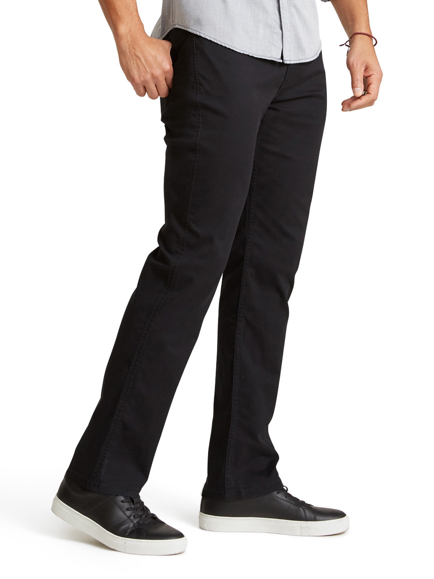Trousers | Mens COS PLEATED WIDE-LEG PANTS BLACK ~ Theatre Collective