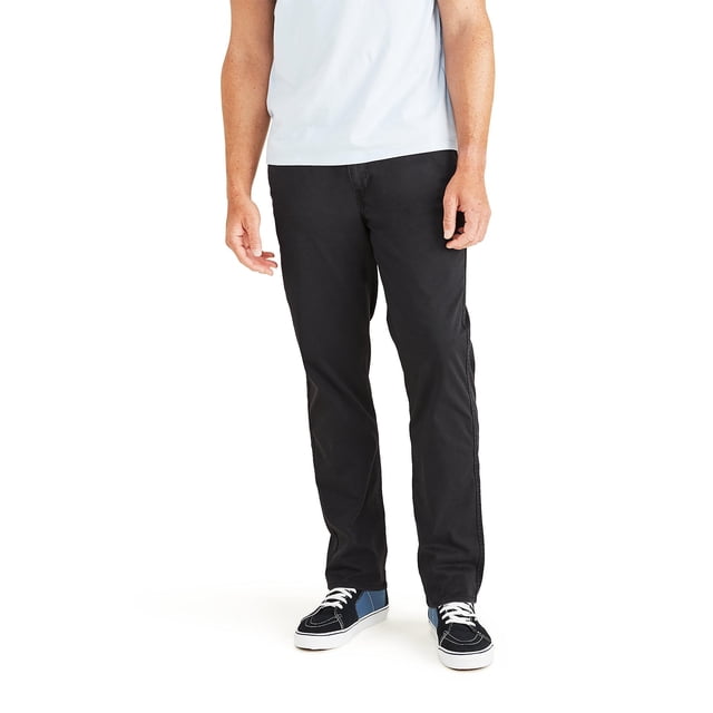 Dockers Men's Straight Fit Jean Cut Khaki All Seasons Tech Pants ...