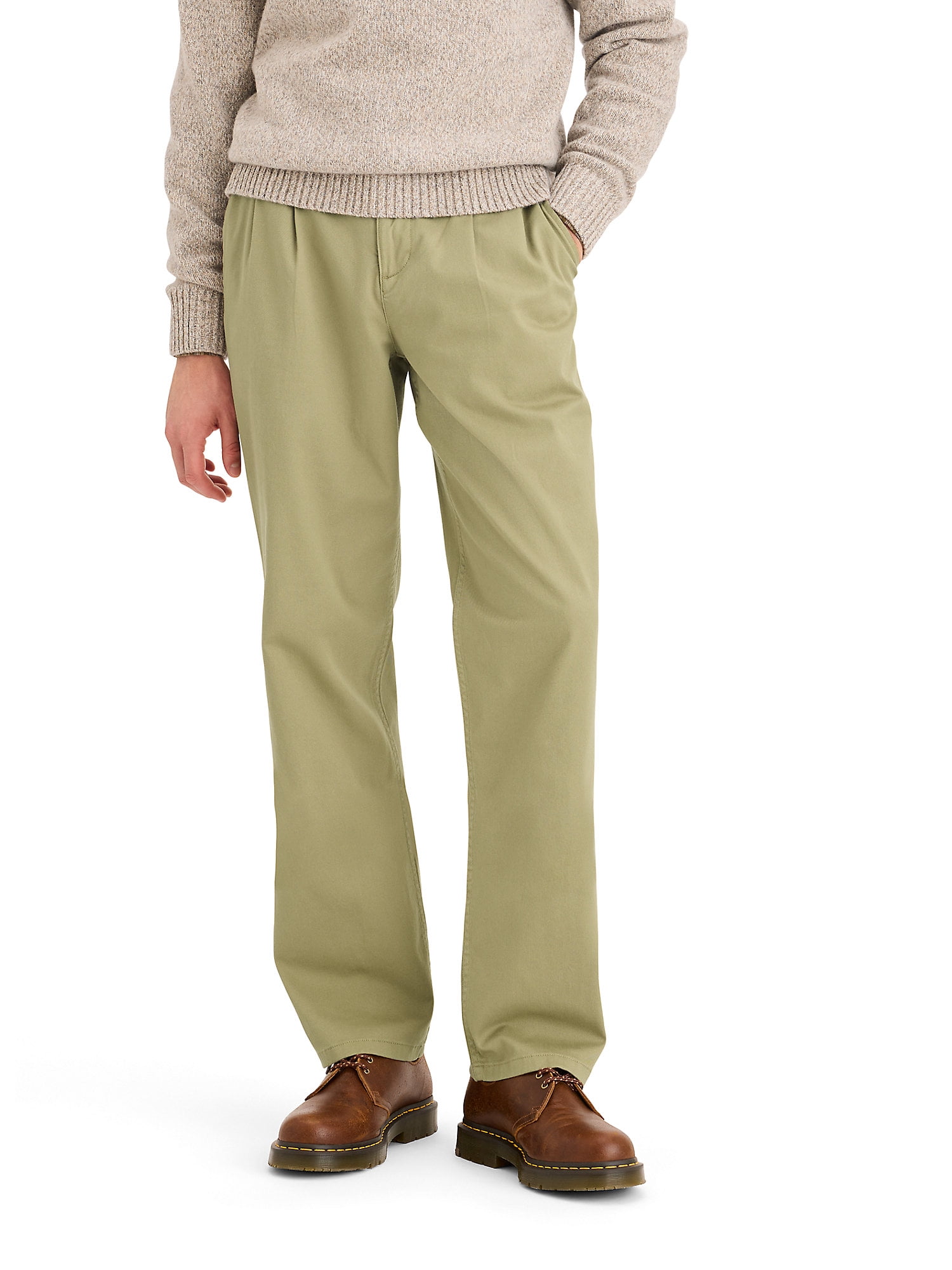 パンツ 90s DOCKERS 2 Tuck Chino Pants. Vintage 90s Dockers Levis Classic Pants Mens 37x31 Khaki