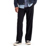 Dockers Mens Straight Fit Pleated Casual Chino Pants