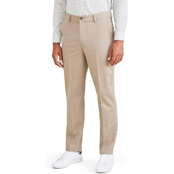 Dockers Men's Straight Fit Signature Iron Free Khaki with Stain Defender Pants