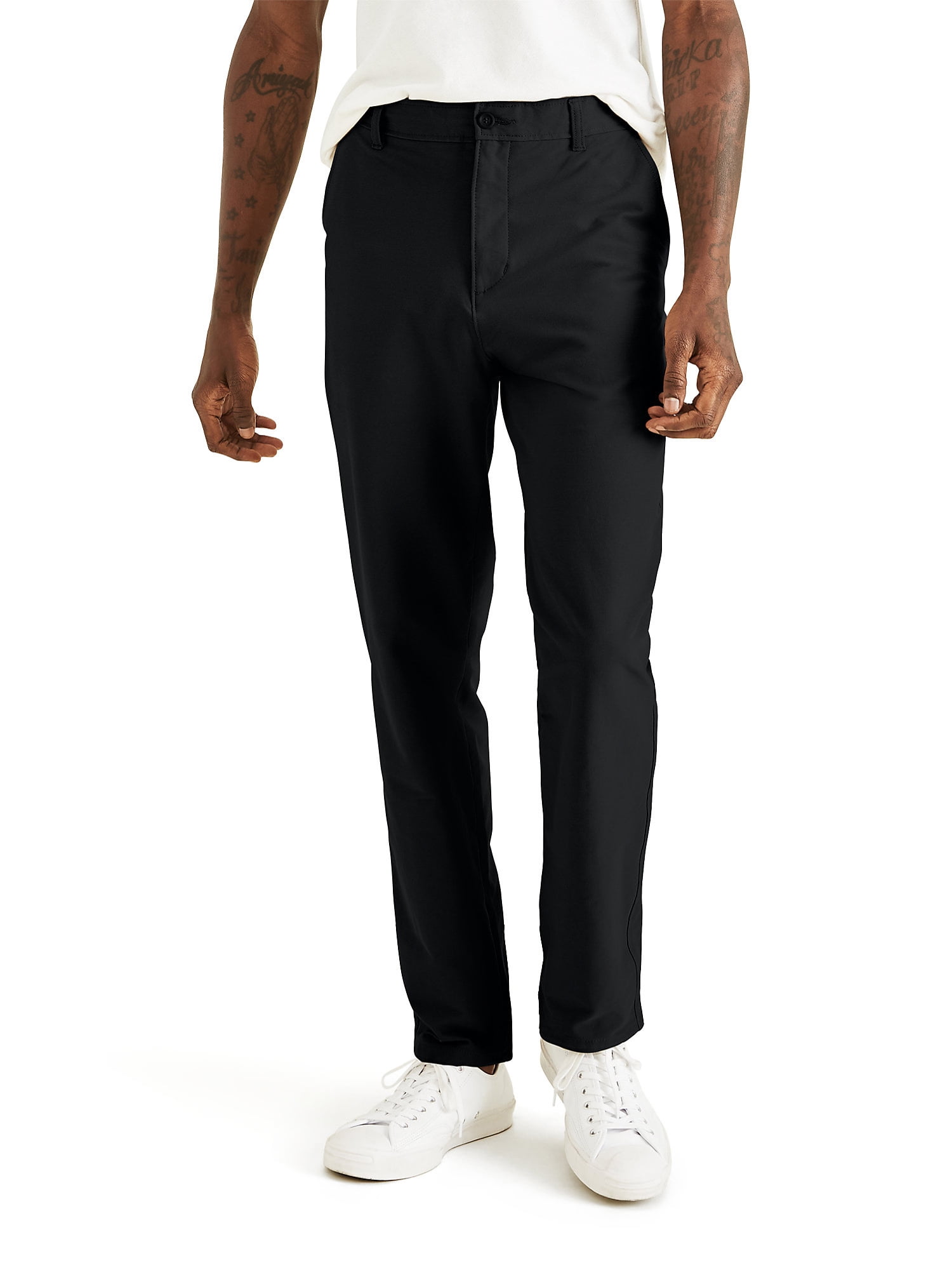 Dockers Men's Straight Fit Smart 360 Knit Comfort Knit Chino Pants
