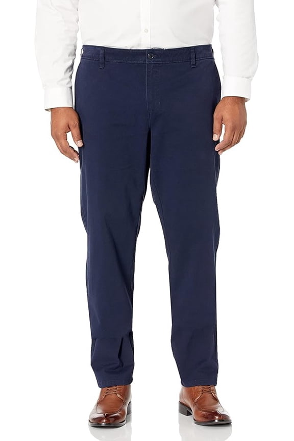 Men's Straight Fit Ultimate Chino With Smart 360 Flex Pembroke Navy Blue 50W x 32L