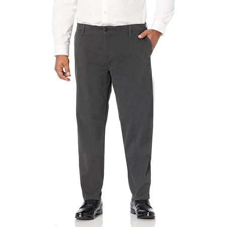 Dockers Men's Straight Fit Ultimate Chino With Smart 360 Flex Steelhead, 52W x 30L