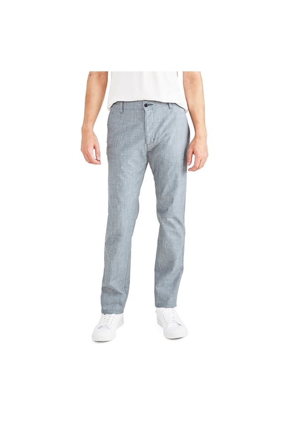 Men's Straight Fit Ultimate Chino with Smart 360 Flex Vintage Indigo Blue, 56Wx32L