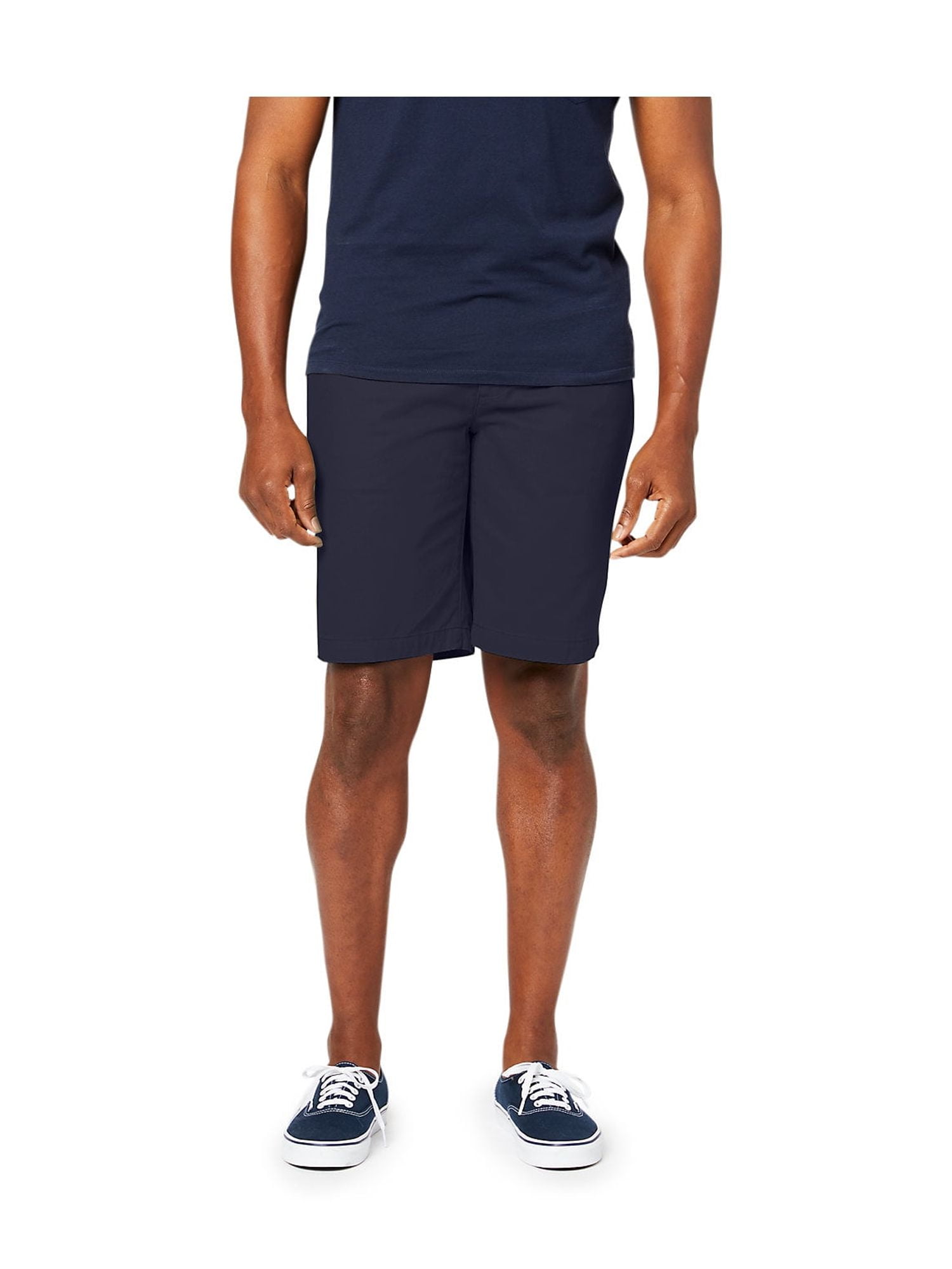 Dockers Men's Straight Fit 10.5" Inseam Twill Shorts with Stretch