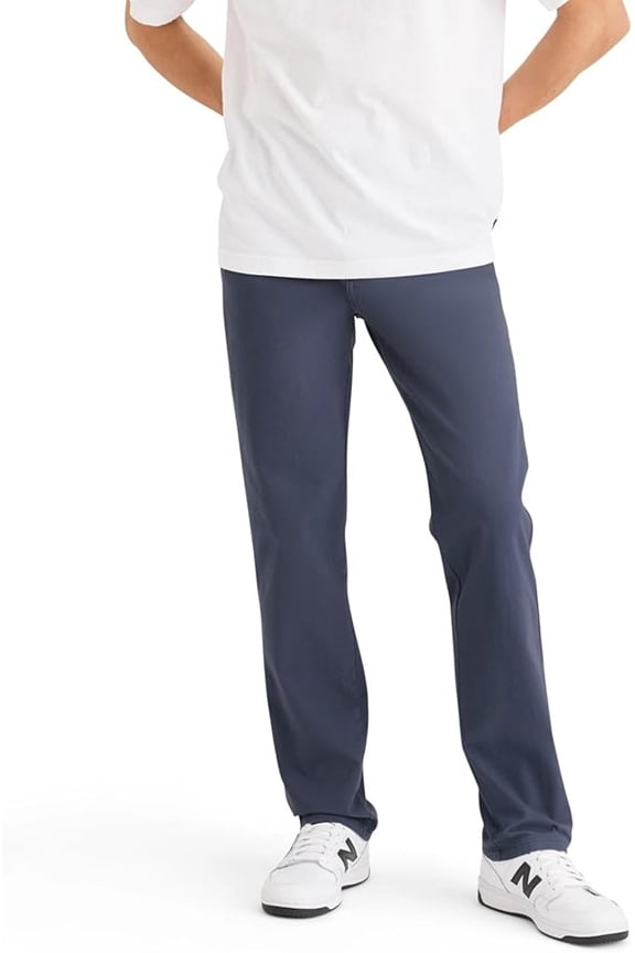 Men's Ultimate Chino Slim Fit with Smart 360 Flex Crown Blue, 34W x 29L