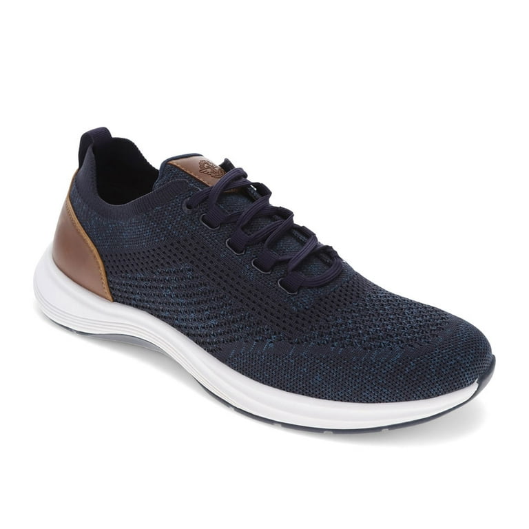 Dockers Men\'s Navy Knit Lace-Up Oxfords Dockers Mens Edgehill Knit and Synthetic Leather Dress  main image 2