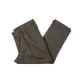 thumbnail image 1 of Dockers Mens Big & Tall Woven Pleated Khaki Pants Taupe 40/36, 1 of 2