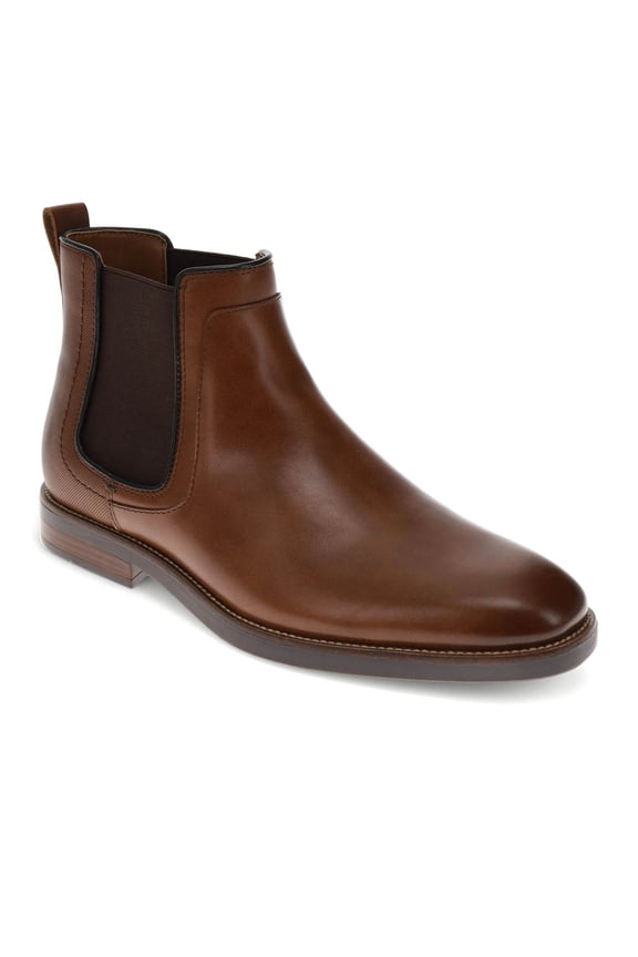 Mens Brookside Polished Dress Slip-on Chelsea Boot