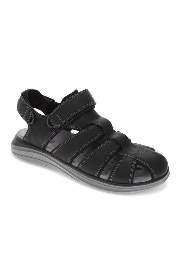 ® Byrd Men's Fisherman Sandals Color: Black Size: 7