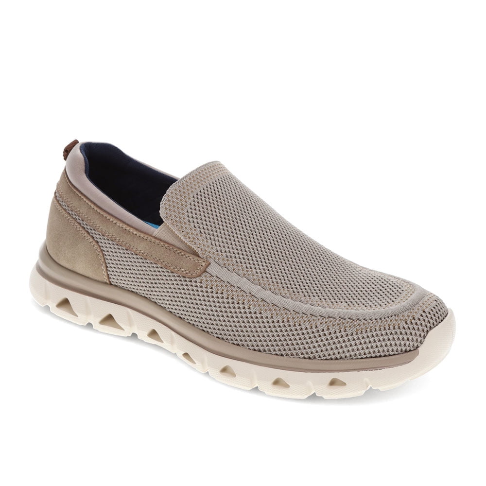 Dockers Mens Caden Knit and Synthetic Leather Casual Slip On Loafer ...