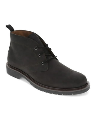 Brown leather lace-up dress boots for men Beatnik