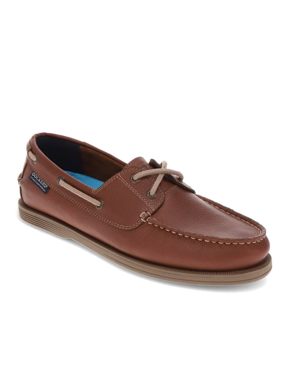 Mens Dennison Leather Boat Shoe