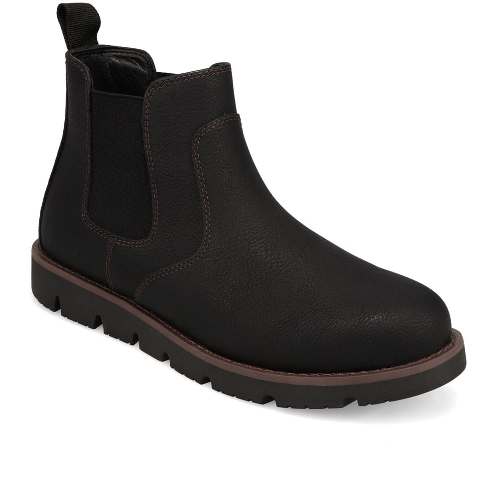 Dockers Dylan Stivali Chelsea Uomo – Pelle Sintetica, Suola TPR, Plantare Supreme Comfort
