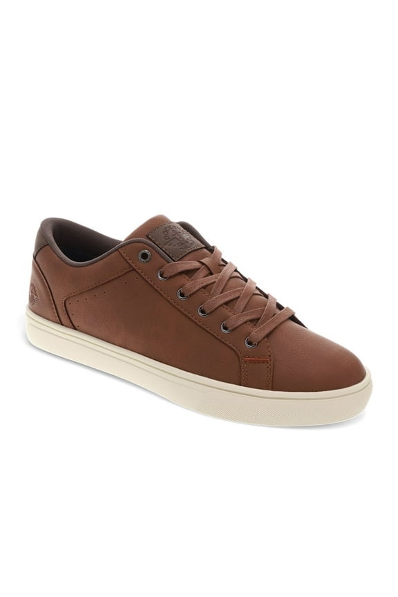 Dockers Mens Jensen Synthetic Leather Casual Lace Up Sneaker Shoe