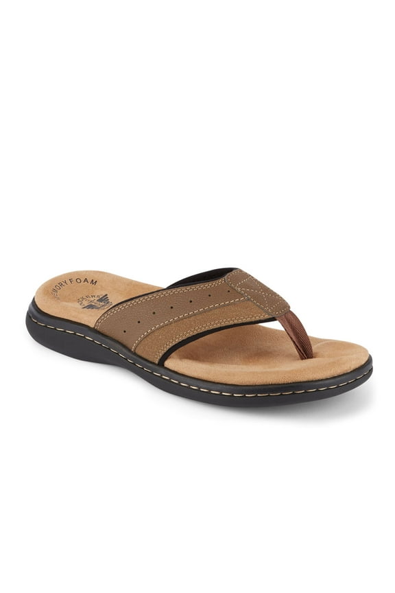 Laguna Mens Flip Flops Casual Beach Sandals for Men