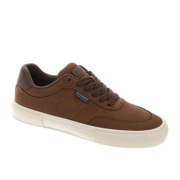 Dockers Mens Marco Synthetic Leather Casual Lace Up Sneaker Shoe