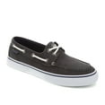 thumbnail image 1 of Dockers Rowe Men's Canvas Boat Shoes Color: Black Size: 10 MED, 1 of 6