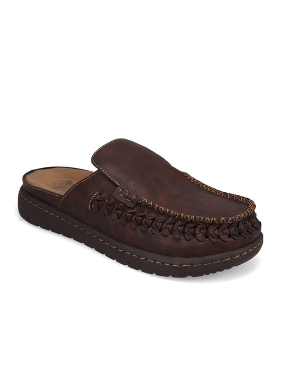 Mens Salerno Moc Toe Mule Sandal