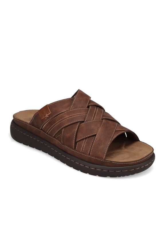 Mens Seville Open Toe Slide Sandal