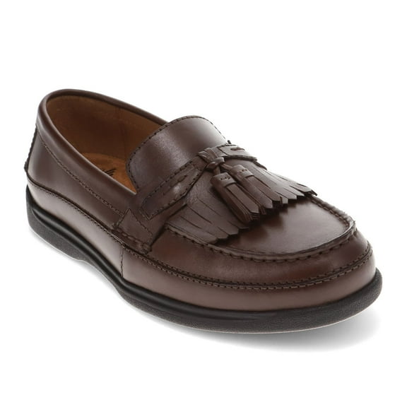 Dockers Mens Sinclair Leather Dress Casual Tassel Loafer Shoe