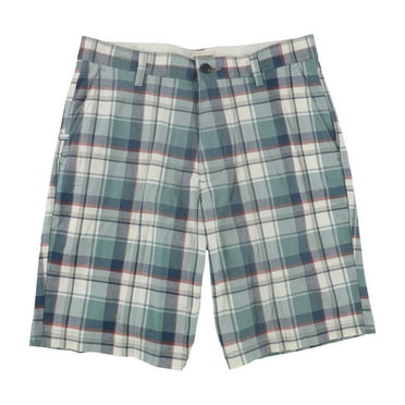 Dockers Mens Stretch Casual Chino Shorts, Green, 30