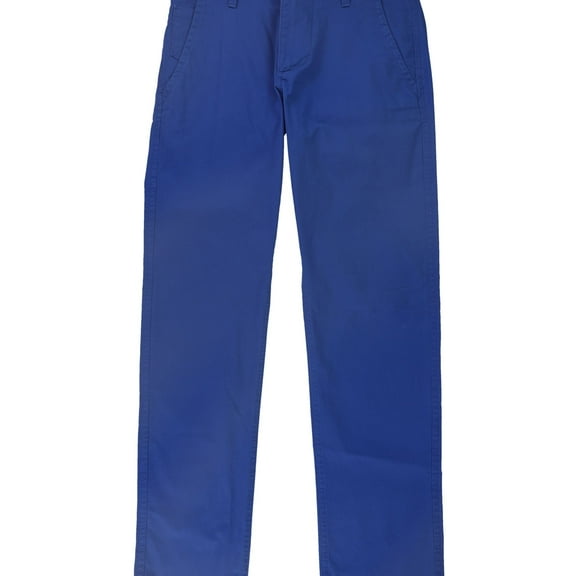 Dockers Mens Tapered Casual Trouser Pants, Blue, 28W x 32L