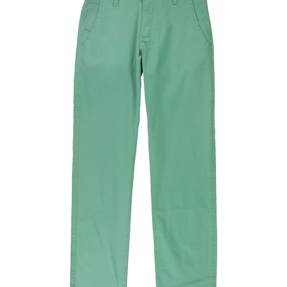 Dockers Mens Tapered Casual Trouser Pants, Green, 29W x 30L