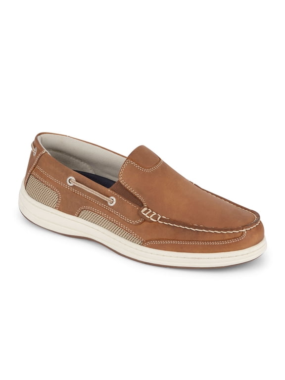 Mens Tiller Classic Leather Boat Shoe