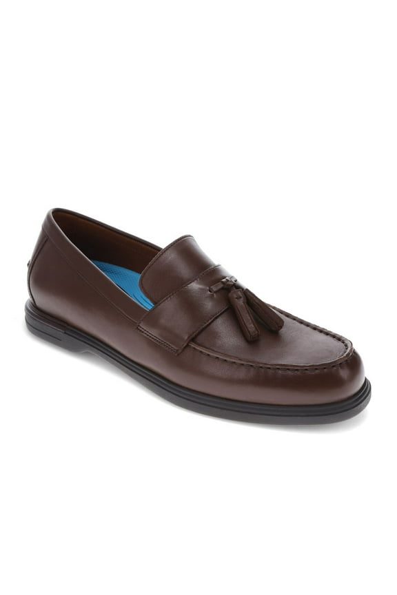 Mens Woodward Genuine Leather Dress Casual Tassel Loafer Shoe