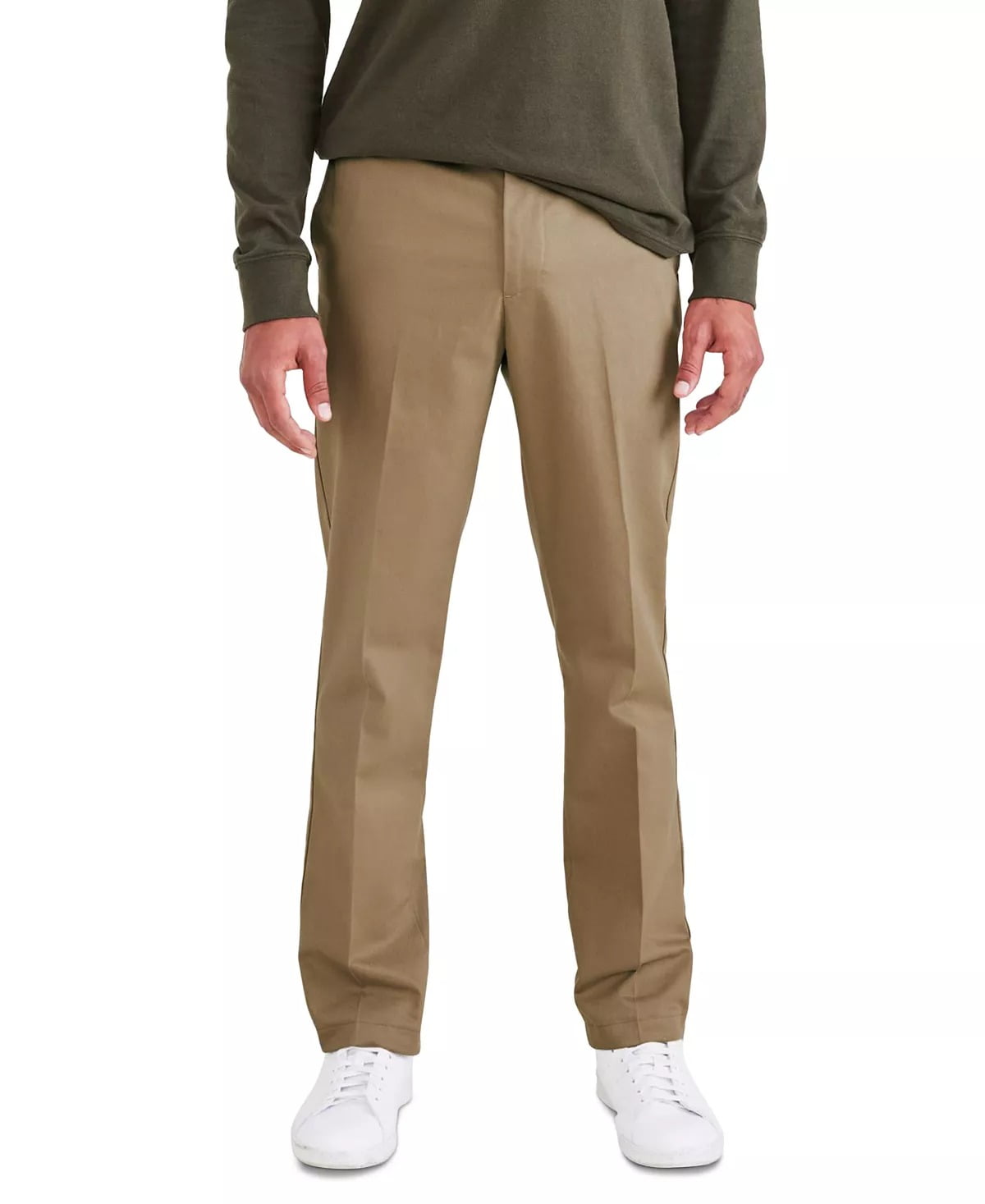 DOCKERS ORIGINAL LOOSE PLEATED - Pantaloni - harvest gold/beige