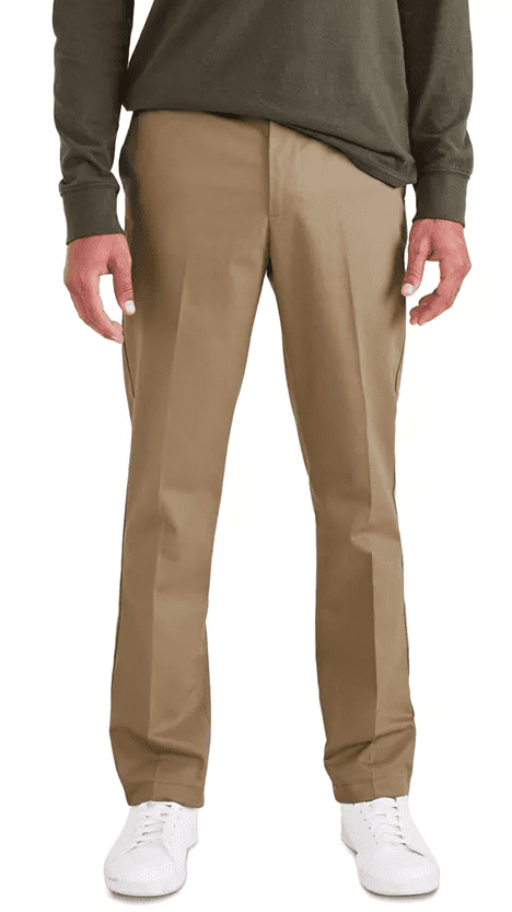 Dockers NEW BRITISH KHAKI Men's Signature Slim Fit Iron Free Dockers NEW BRITISH KHAKI Men's Signature Slim Fit Iron Free
