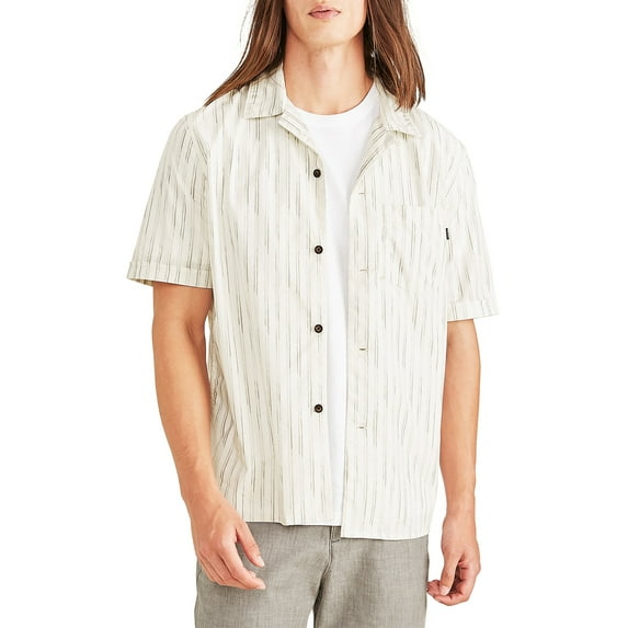 Dockers Relaxed Fit Short Sleeve Camp Collar Shirt