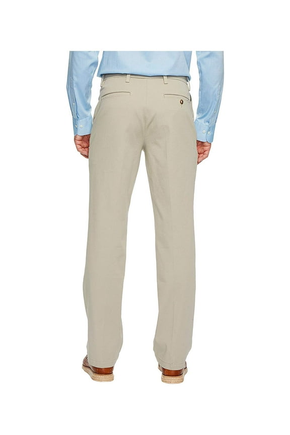 Straight Fit Workday Khaki Smart 360 Flex Pants Safari Beige